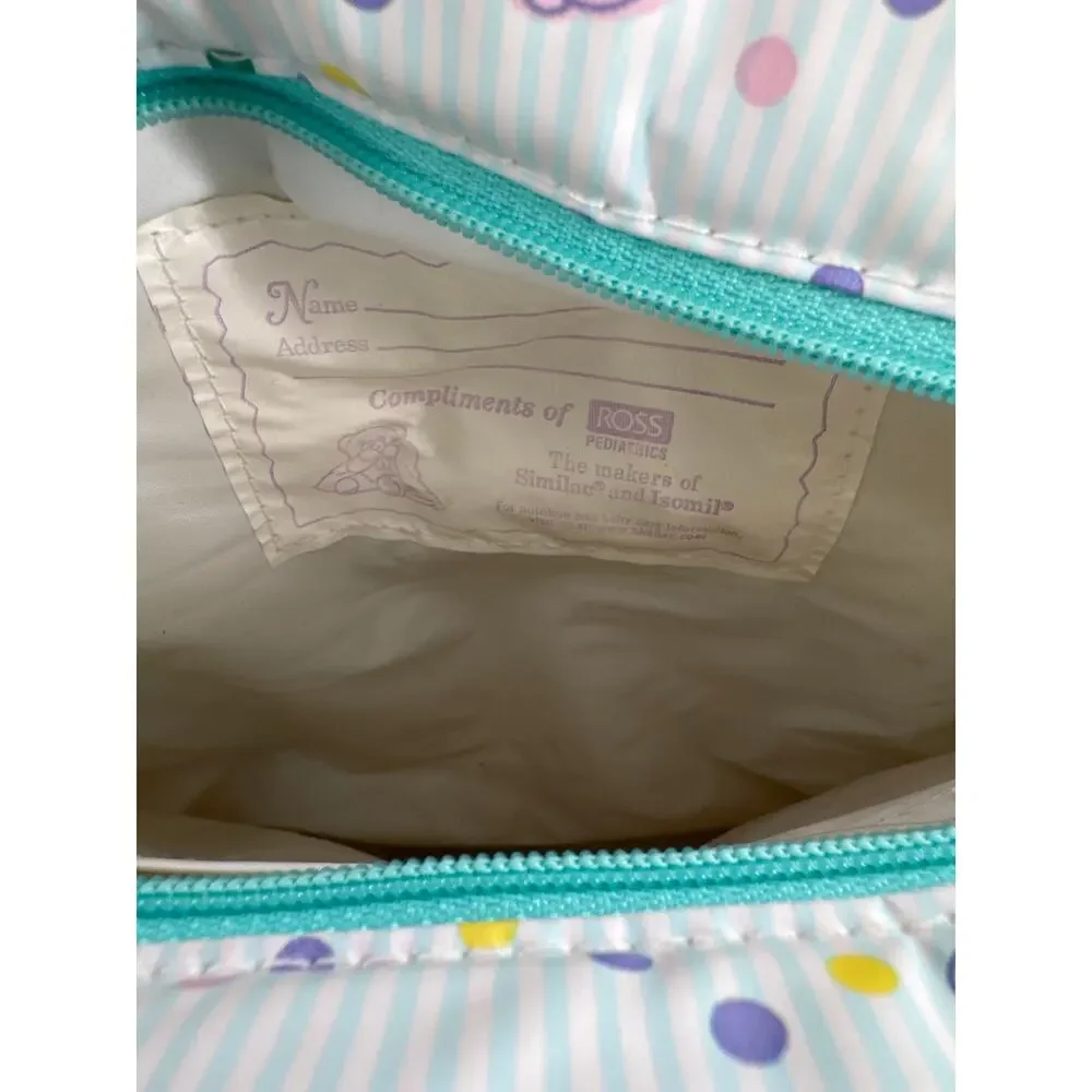 Ross Pediatrics Similac diaper bag color bears and polka dots